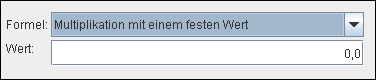 Die Auswahl der Formel
