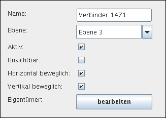Die Kontextregisterkarte Objekteigenschaften
