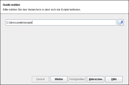 Der Import von ECMA-Skripten