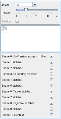 Die Registerkarte Ansicht und Raster