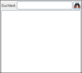 Die Registerkarte Suche